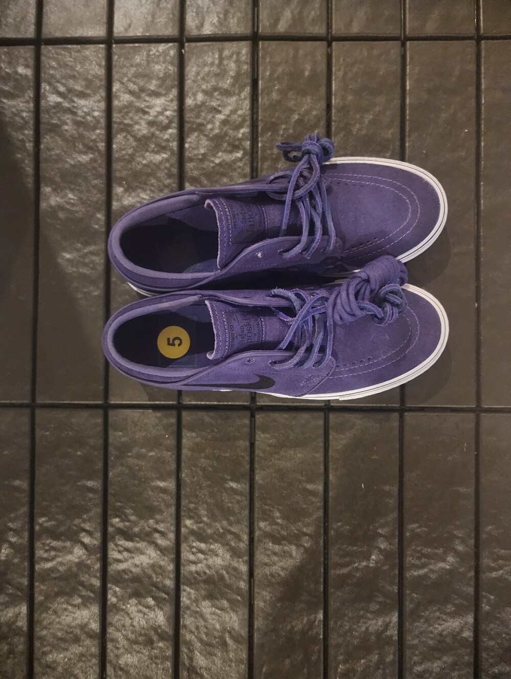 Kid's Nike Zoom Stefan Janoski+ Slip SB 'Dark Raisin' - Picture 12 of 16